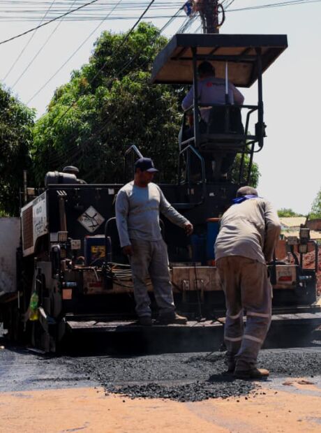 Prefeitura investe R$ 544 milh&otilde;es para pavimentar 40 bairros de Campo Grande