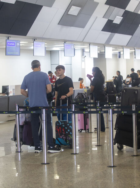 Aeroporto de Campo Grande espera 25 mil passageiros no Carnaval