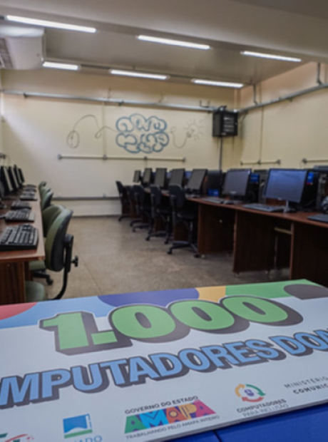 Governo Federal j&aacute; doou quase 1,4 mil computadores para programa de forma&ccedil;&atilde;o profissional em MS