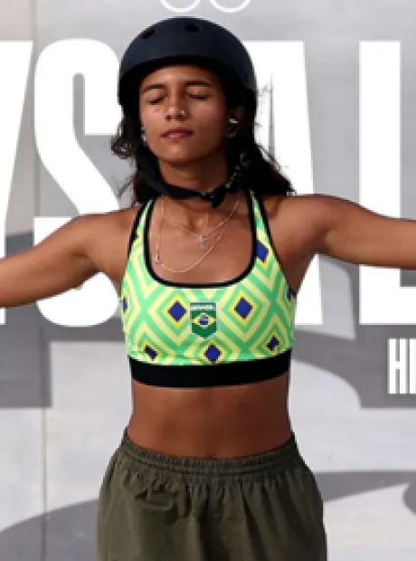 Rayssa Leal conquista o t&iacute;tulo da etapa de Sydney da Street League Skateboarding