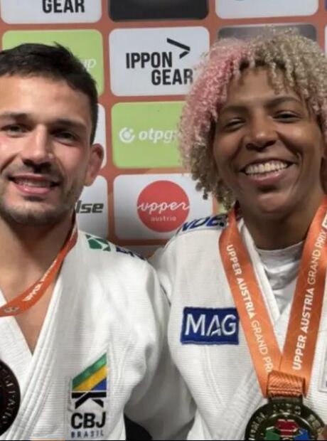 Rafaela Silva &eacute; ouro e Cargnin bronze no Grand Prix de jud&ocirc; da &Aacute;ustria