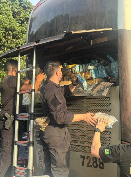 Rodovias de MS lideram ranking nacional no tr&aacute;fico de coca&iacute;na, segundo a PRF