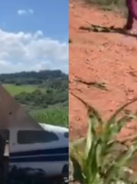 Avi&atilde;o faz pouso for&ccedil;ado em planta&ccedil;&atilde;o de milho em MS