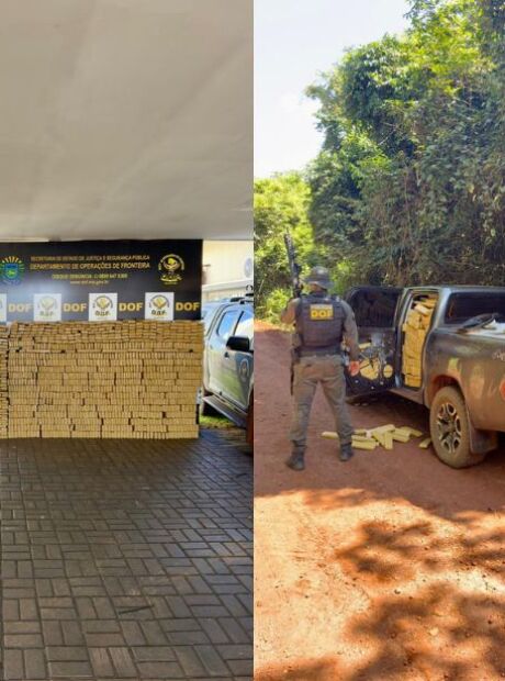 Caminhonete roubada &eacute; largada com 2 toneladas de drogas em milharal
