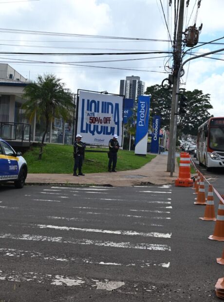 Campo Grande ter&aacute; vias interditadas amanh&atilde;