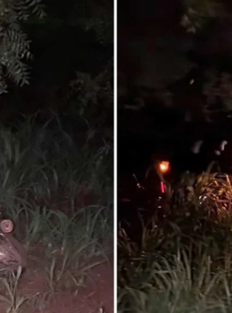 Motociclista morre ap&oacute;s colis&atilde;o com carro que seguia para vel&oacute;rio na BR-376