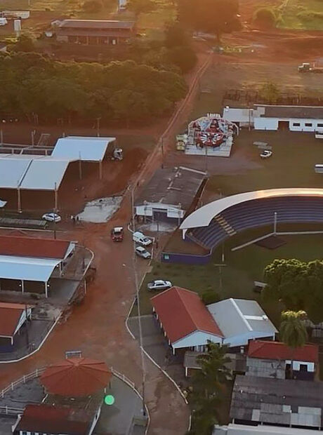 Nos 62 anos de Gl&oacute;ria de Dourados, obras avan&ccedil;am, enquanto Expogl&oacute;ria se aproxima 