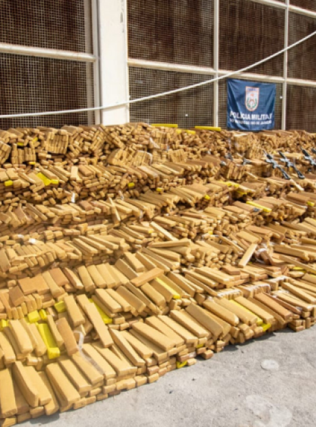Apreens&atilde;o de 48 toneladas de maconha no Rio &eacute; a maior da hist&oacute;ria