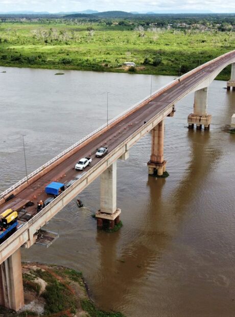 Ponte sobre o Rio Paraguai na BR-262 passar&aacute; por nova obra de R$ 11,7 milh&otilde;es
