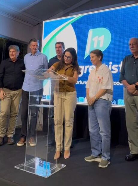 Com b&ecirc;n&ccedil;&atilde;o de Riedel e Tereza, primeira-dama mais rica do MS mira cadeira na Assembleia Legislativa