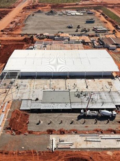 Obra da Arauco avan&ccedil;a mais r&aacute;pido que o previsto