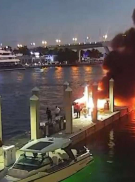 Pelo menos 11 ficam feridos ap&oacute;s uma explos&atilde;o em um barco na costa da Fl&oacute;rida