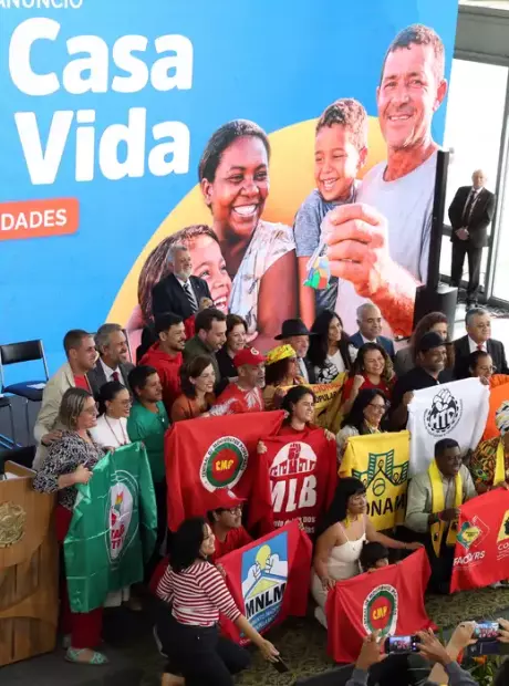 Governo anuncia constru&ccedil;&atilde;o de 85 mil moradias do Minha Casa,Minha Vida