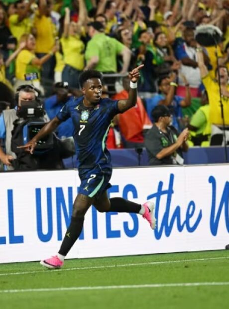 Brasil desencanta e derrota o Haiti, com estrela de Vini Jr e campo-grandense em campo