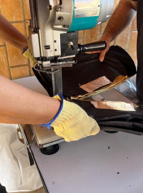 Pol&iacute;cia Federal acompanha destrui&ccedil;&atilde;o de 549 coletes &agrave; prova de bala em MS 