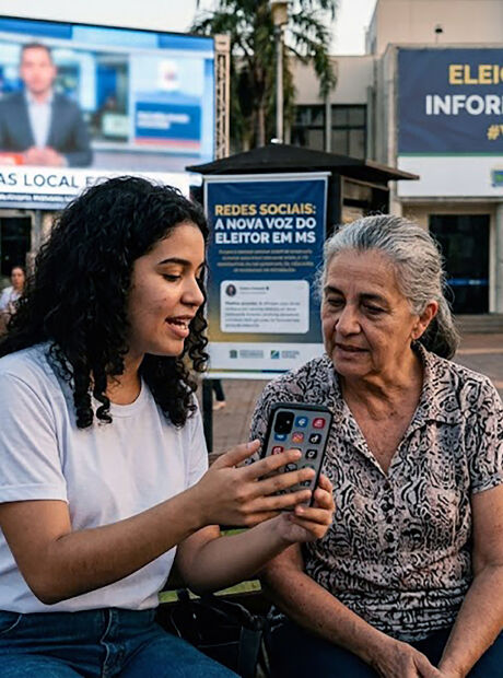 Redes sociais ampliam influ&ecirc;ncia em MS e reduzem peso da TV na hora de votar