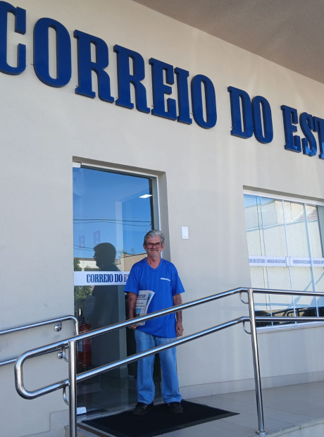 H&aacute; 45 anos, o jornaleiro Jo&atilde;ozinho supera desafios nas ruas de Campo Grande