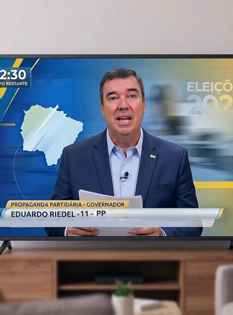 Riedel ter&aacute; mais de 6 minutos e dominar&aacute; o hor&aacute;rio eleitoral gratuito no r&aacute;dio e na TV