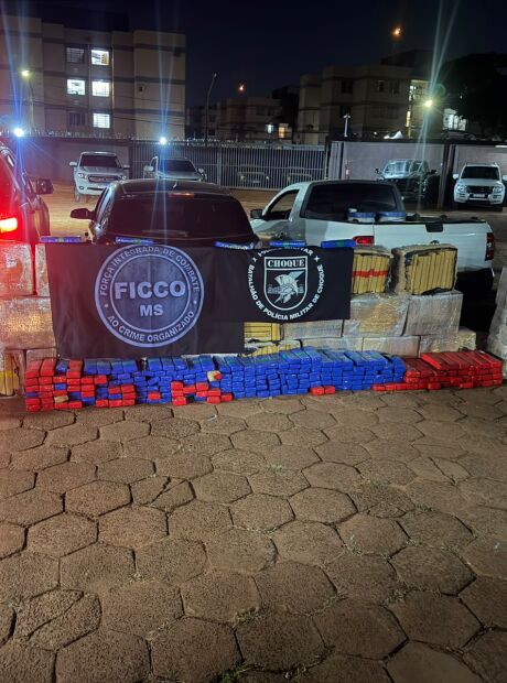 PF fecha entreposto de droga comandado por casal em Campo Grande 