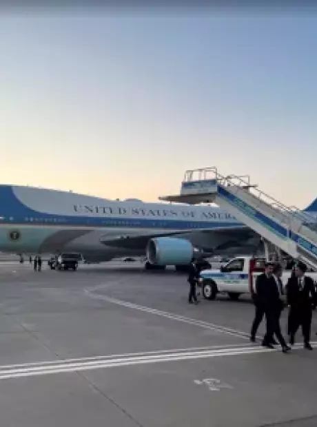 Trump diz que protocolo de seguran&ccedil;a o fez trocar de avi&atilde;o na Turquia 