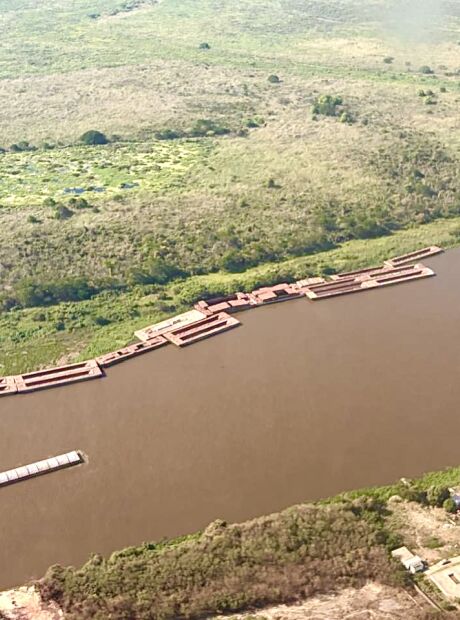 Mesmo com chuva acima da m&eacute;dia, seca no Rio Paraguai piora em um ano