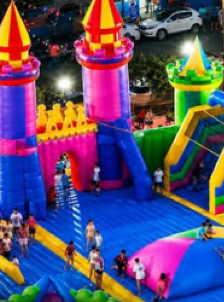 Maior parque infl&aacute;vel do Brasil chega a Campo Grande; veja datas e valores