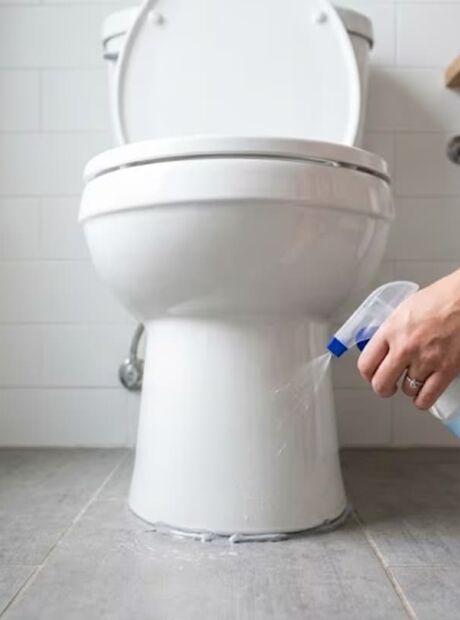 Borrifar vinagre ao redor do vaso sanit&aacute;rio: para que serve e por que especialistas recomendam