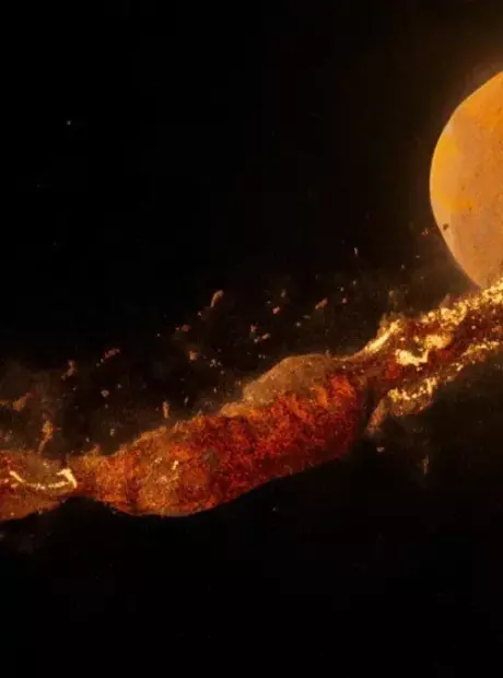 Nuvem gigante de 1800 km aparece na superf&iacute;cie de Marte e pouco depois desaparece