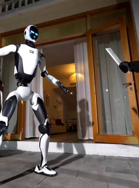 China apresenta primeiro rob&ocirc; guarda-costas que luta kung fu e tem for&ccedil;a para levantar um carro