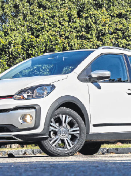 De aventureiro, o Volkswagen Up Cross tem apenas o visual