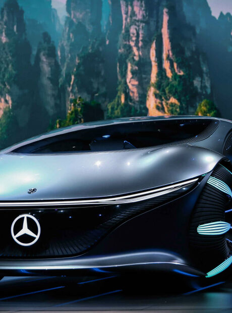 Avatar sobre rodas: Mercedes-Benz Vision AVTR