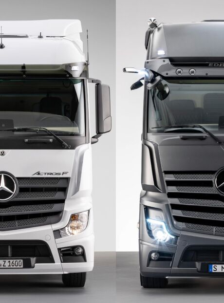Mercedes-Benz apresenta duas novidades da linha Actros