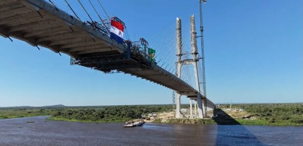 Ap&oacute;s quatro anos, Brasil e Paraguai se unem pela ponte da Rota Bioce&acirc;nica