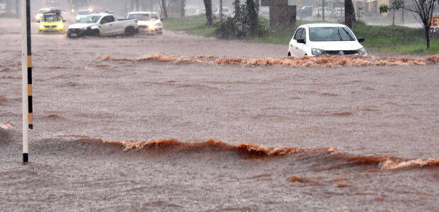 Campo Grande bate recorde de chuva para outubro