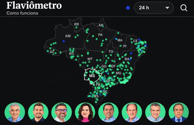 Mais da metade dos pol&iacute;ticos eleitos em MS n&atilde;o pede voto para Fl&aacute;vio Bolsonaro nas redes