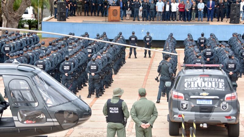 Polícia Militar opera com 56,1 da capacidade