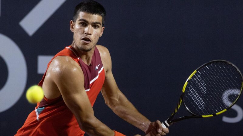 Tenista espanhol Carlos Alcaraz