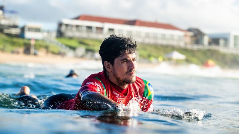 Gabriel Medina. tricampeão mundial