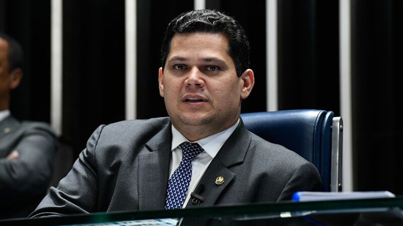 Presidente do Senado, Davi Alcolumbre (União Brasil-AP)