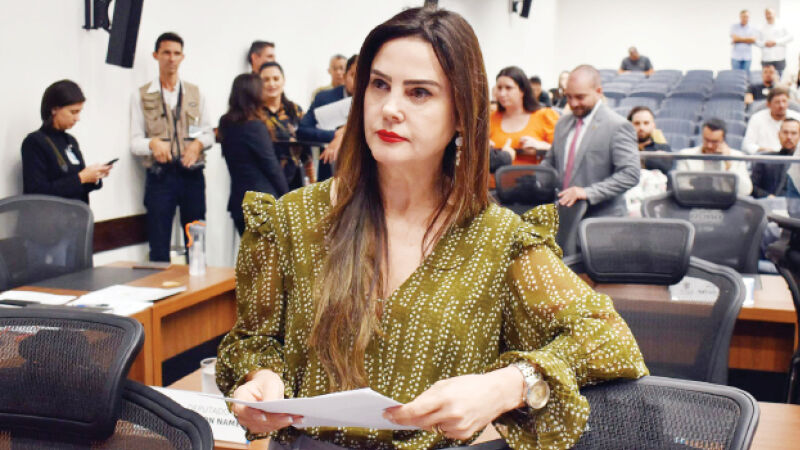 A deputada estadual Mara Caseiro f