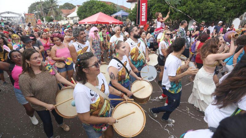 Carnaval de rua em Campo Grande