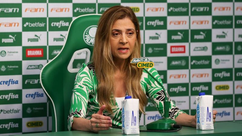 Leila Pereira, presidente da Sociedade Esportiva Palmeiras