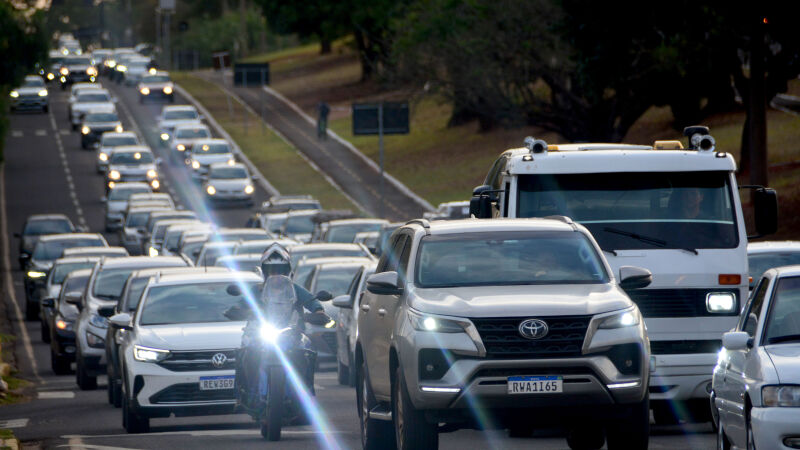 Avenida Afonso Pena, em Campo Grande