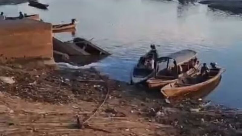 Vazante dos rios alerta população em Tabatinga, interior do Amazonas. 