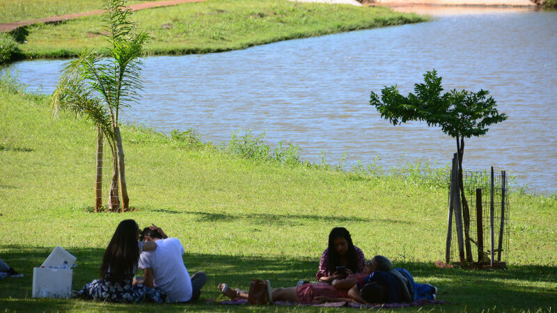 Temperaturas seguem acima da média