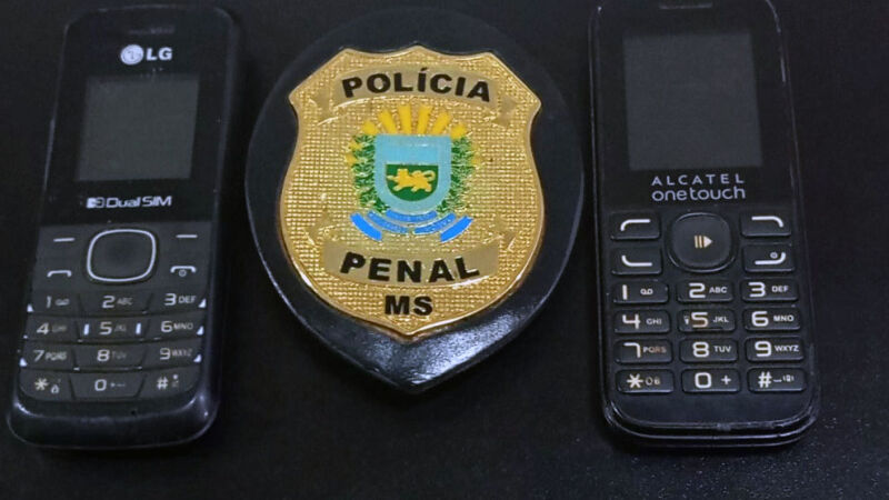 Três camadas de tela de proteção impediram a entrada de celulares na unidade prisional