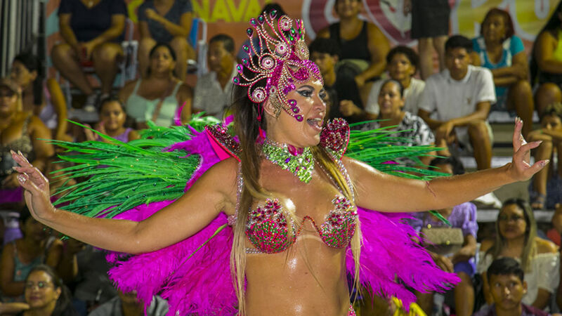 Desfile deste ano da escola Império do Morro