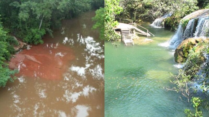 Poluição formada no Rio Mimoso pode configurar desastre ambiental 