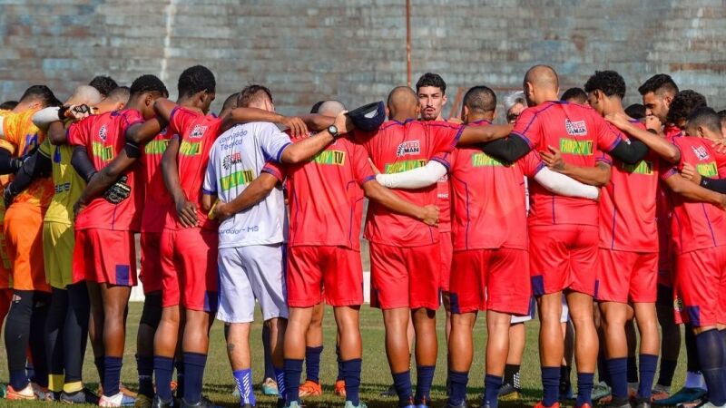 Sete de Setembro, de Dourados, se prepara para primeira partida, diante do Águia Negra