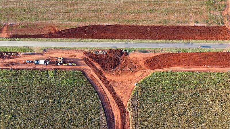 Implantação do contorno rodoviário em Chapadão do Sul, que consumiu R$ 72 milhões, começou em junho do ano passado